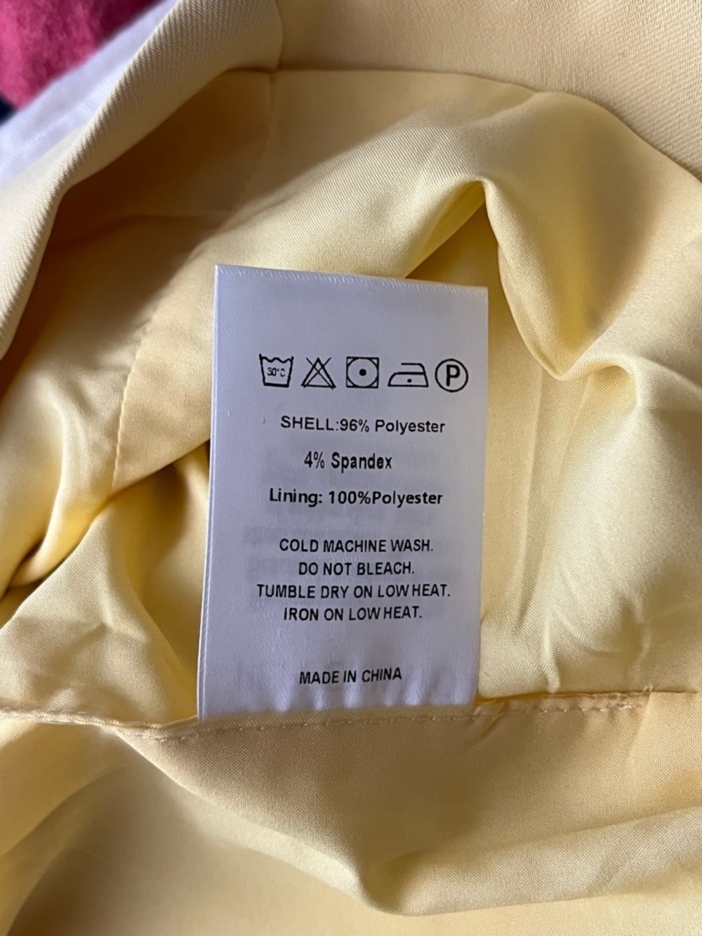 Peppermayo Sorority Ayanna Strapless Pastel Butter Yellow Mini Dress NWT - Picture 12 of 12